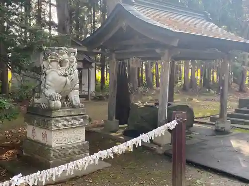 大星神社の狛犬