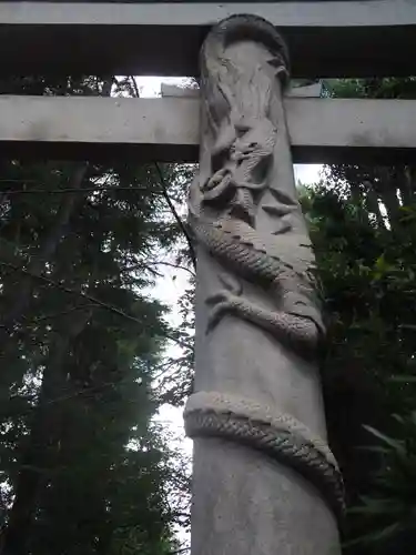 馬橋稲荷神社の鳥居