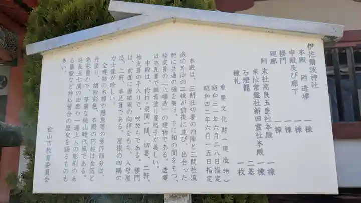 伊佐爾波神社の歴史