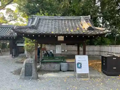 水無瀬神宮の手水舎