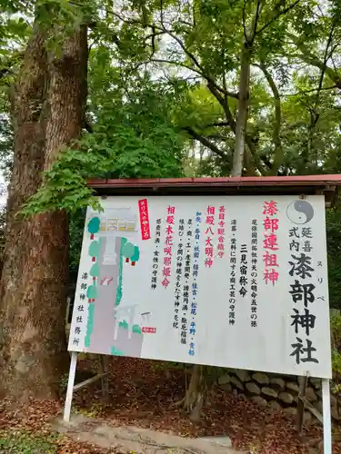 漆部神社の歴史