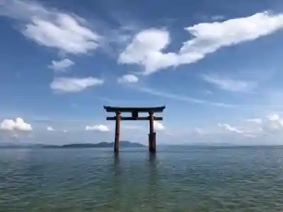 白鬚神社の鳥居