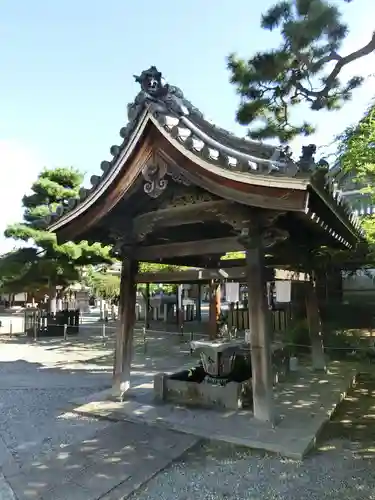 葛井寺の手水舎