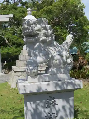 池宮神社の狛犬