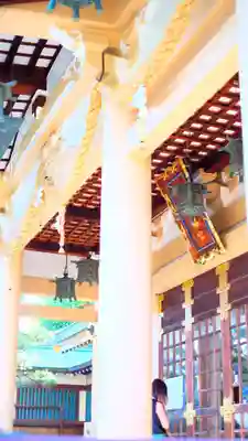 植田八幡宮の本殿・本堂