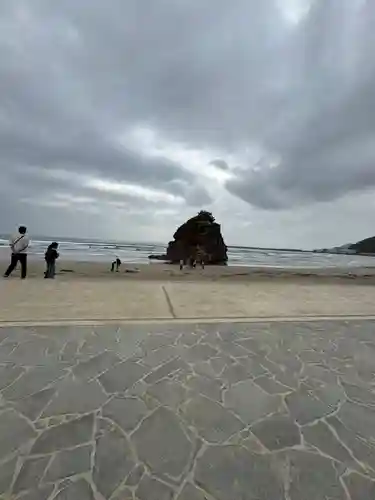 稲佐の浜　弁天島(島根県)