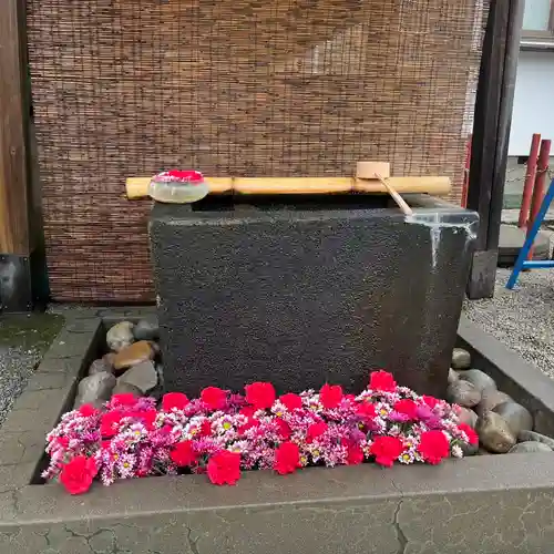 上尾御嶽神社の手水