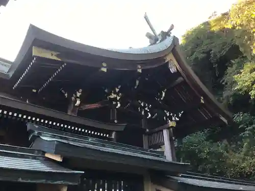 沼名前神社の本殿