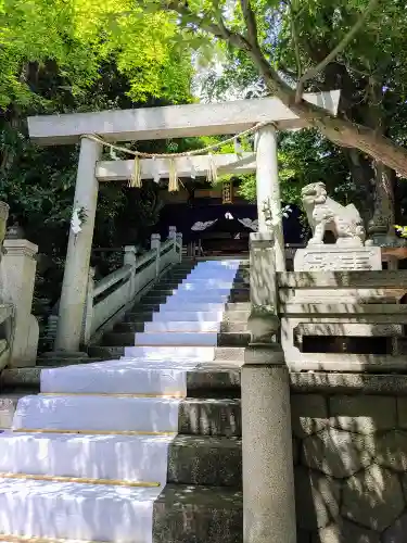 神前神社の鳥居