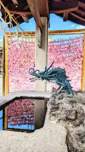 菊田神社の手水舎