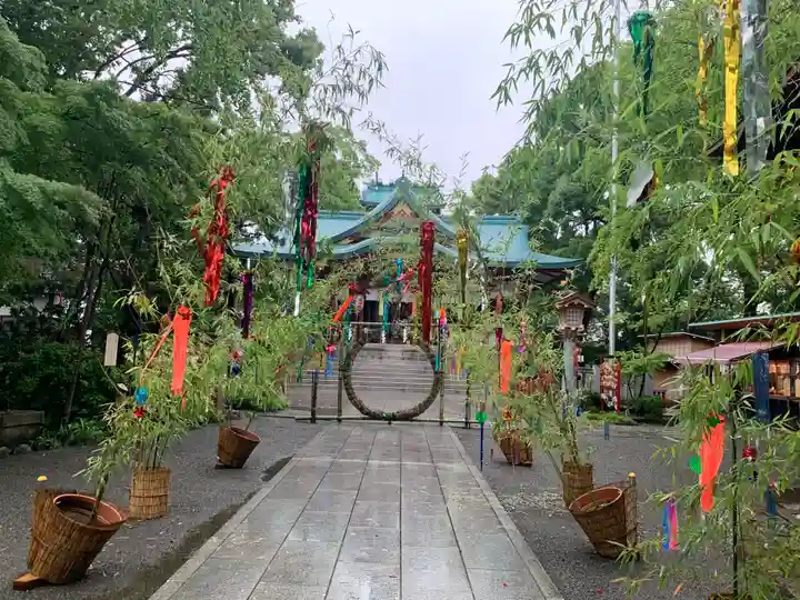 多摩川浅間神社のお祭り