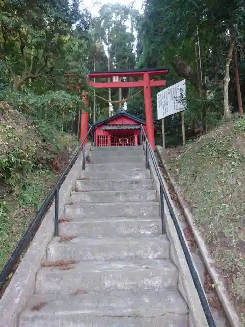飯富神社の鳥居