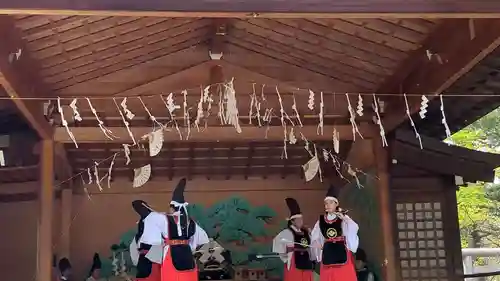 上川神社の神楽