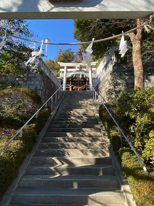 長津田王子神社の鳥居