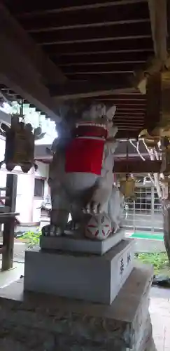 大宝八幡宮の狛犬