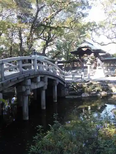 水天宮の庭園