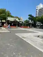開口神社の本殿・本堂