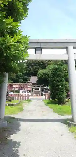 琵琶島神社の鳥居