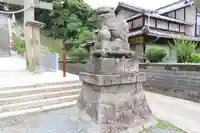 船津八幡神社の狛犬
