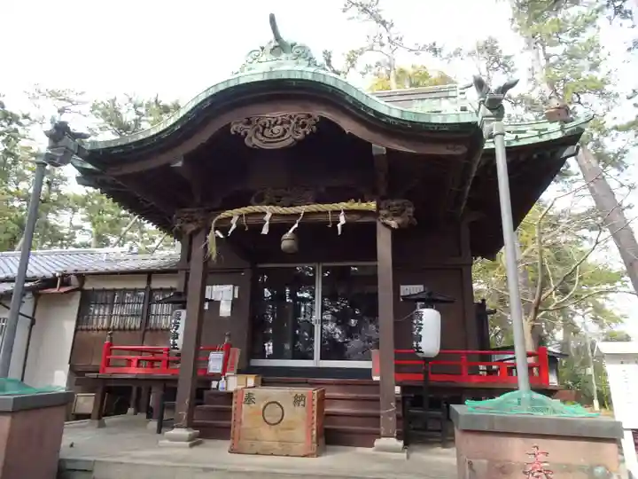 諏訪神社の本殿・本堂