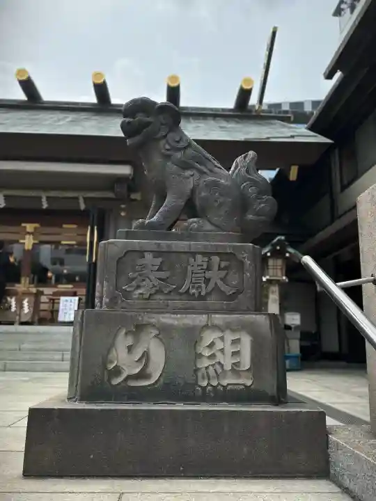 芝大神宮の狛犬