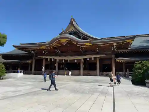 寒川神社の本殿・本堂