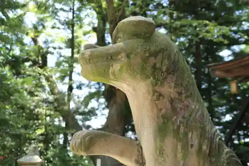 浮島神社の狛犬