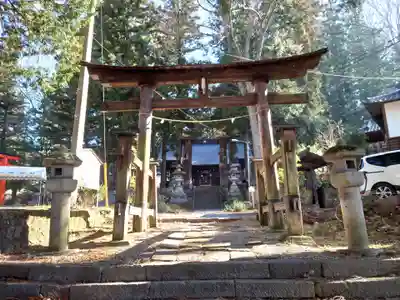 山家神社の鳥居