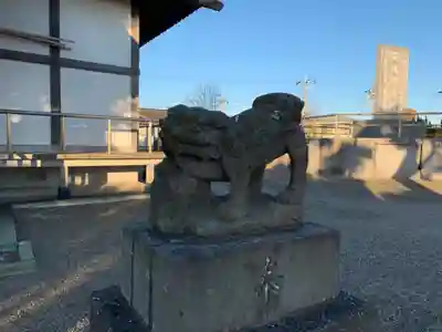 御靈神社の狛犬
