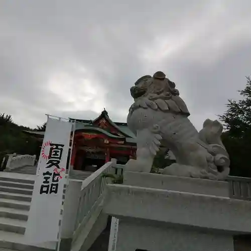 樽前山神社の狛犬