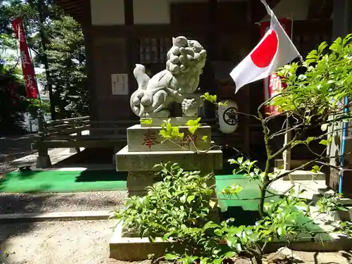 佐麻久嶺神社の狛犬