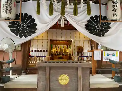 建部大社の本殿・本堂