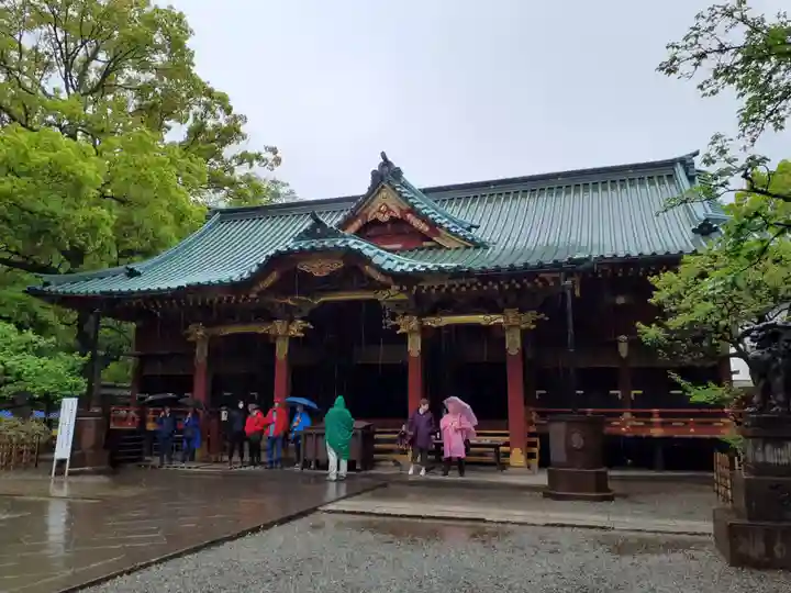 根津神社の本殿・本堂