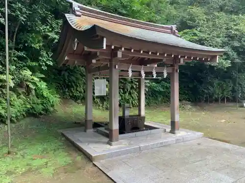 富岡八幡宮の手水舎