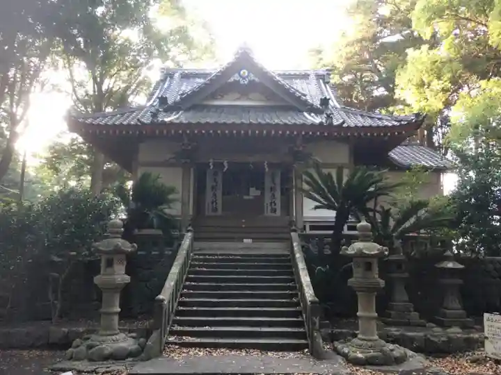 諸口神社の本殿・本堂