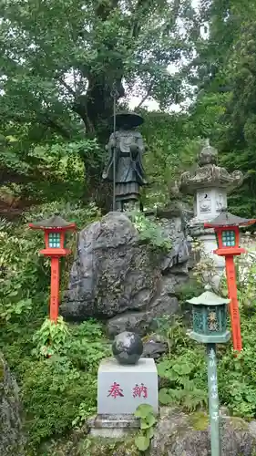 金剛山瑞峯寺(金剛不動尊) の像