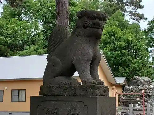 上富良野神社の狛犬