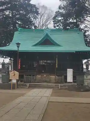 (下館)羽黒神社の本殿・本堂