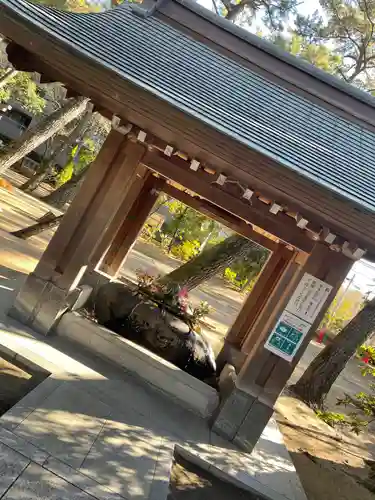 熊野神社の手水舎