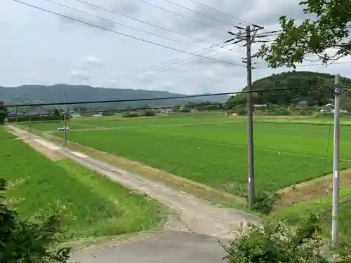 天皇神社の景色