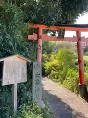 大岩神社の鳥居