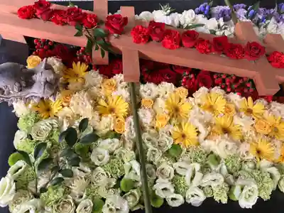 帯廣神社の手水舎