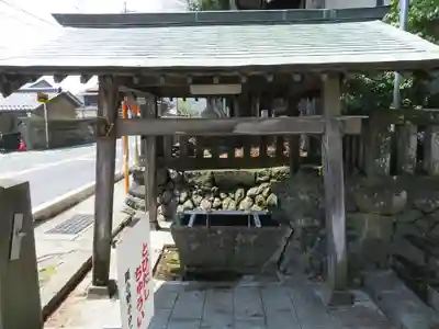 小野神社の手水舎