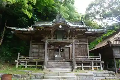 蚕影神社の本殿・本堂