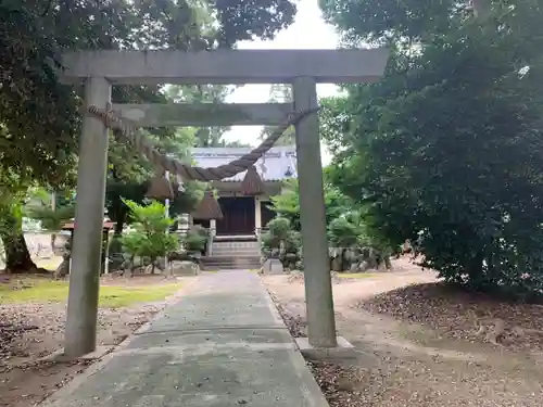 赤日子神社の鳥居