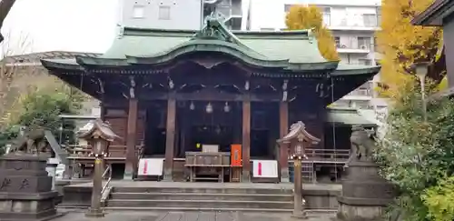 鐵砲洲稲荷神社の本殿・本堂