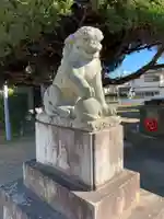 神明神社の狛犬