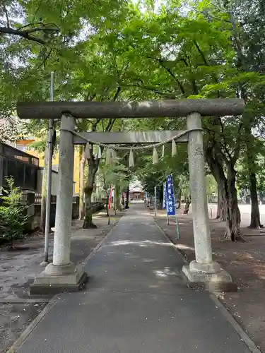 神明大神宮の鳥居