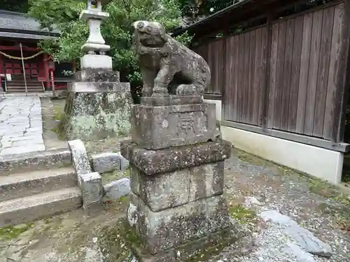 宇都宮神社（白岩町）の狛犬