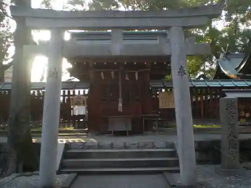 難波大社　生國魂神社の鳥居